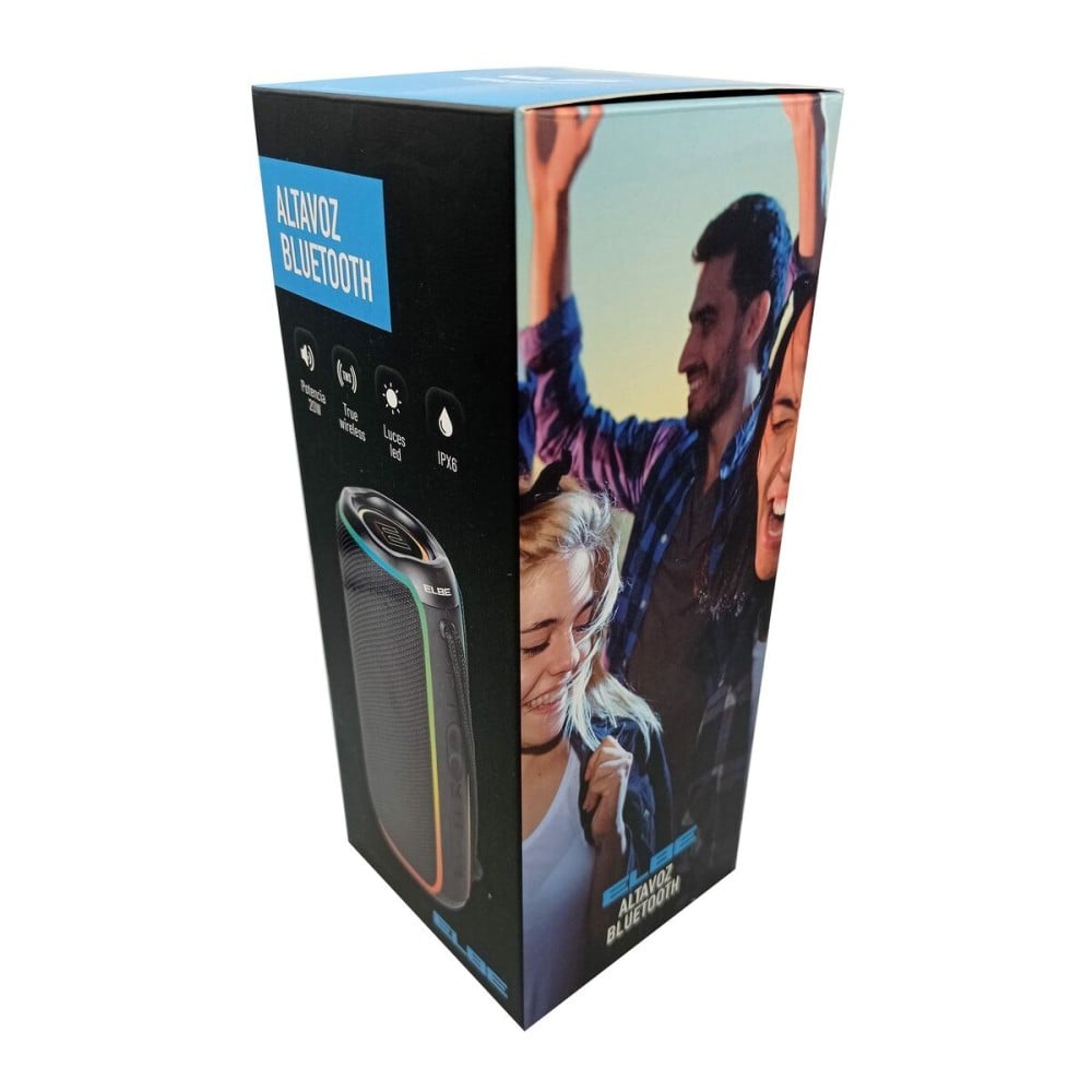Haut-parleur portable ELBE ALTN12TWS 20W Bluetooth Noir