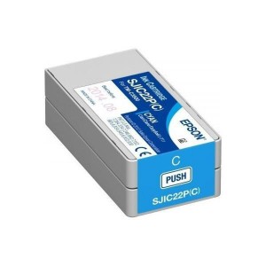 Cartouche d'encre originale Epson SJIC22P(C) Cyan
