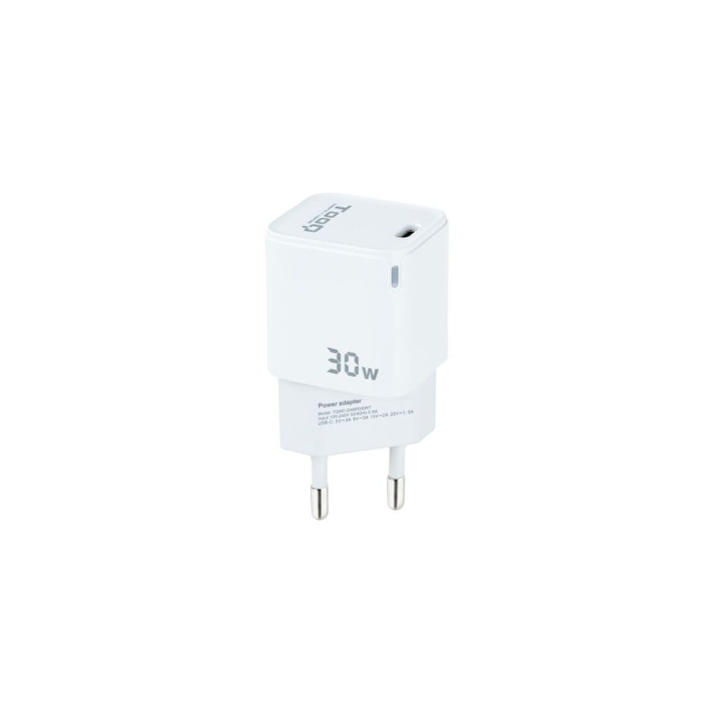 Wandladegerät TooQ TQWC-GANPD30WT Weiß 30 W (1 Stück)