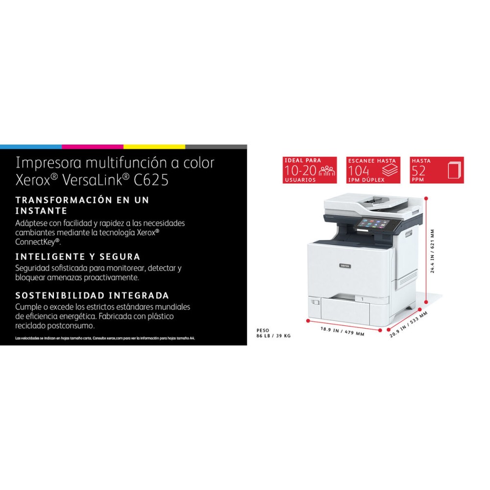 Laserdrucker Xerox C625V_DN