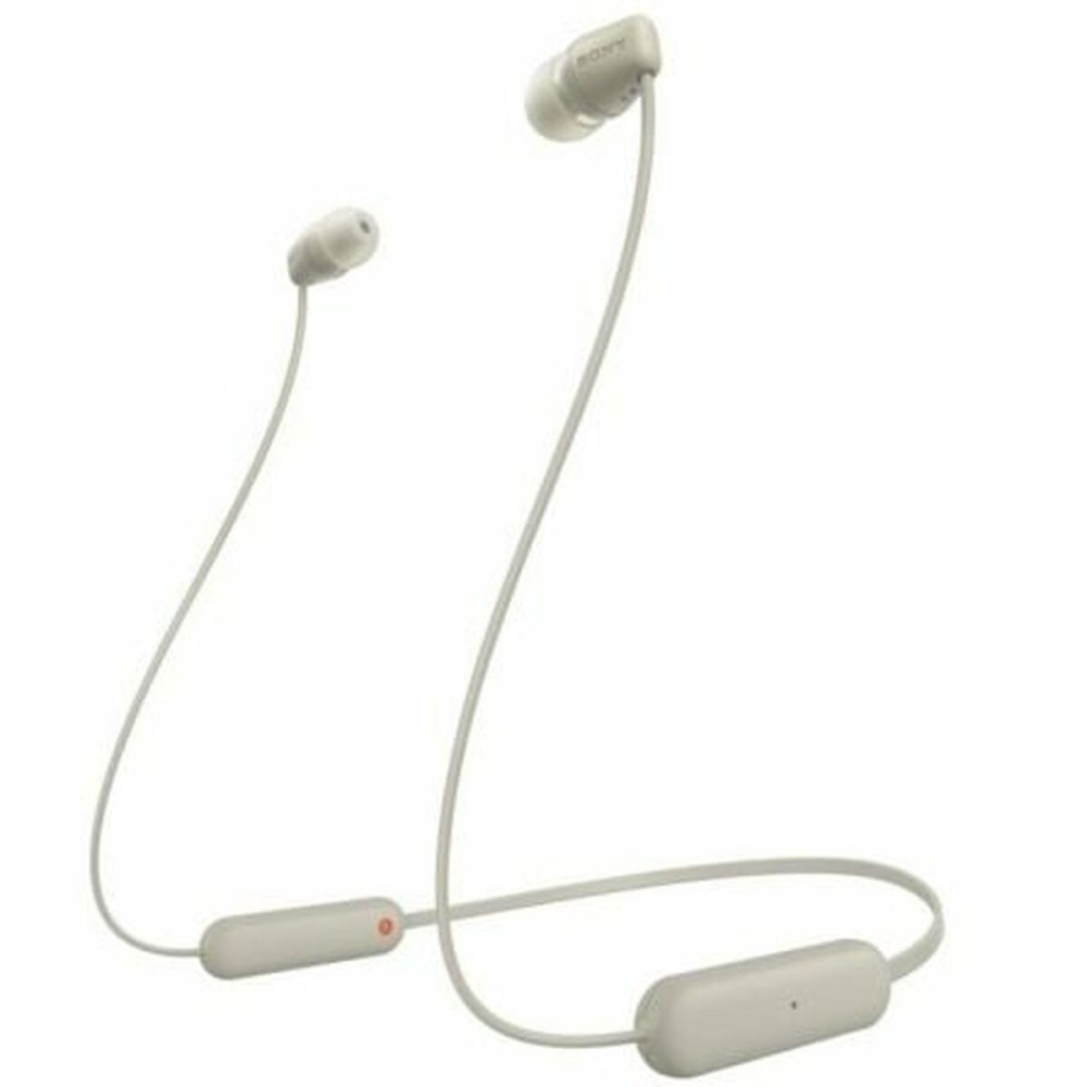 Bluetooth-Kopfhörer Sony WI-C100 Beige