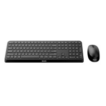 Tastatur mit Maus Philips SPT6307B/16 Schwarz QWERTY