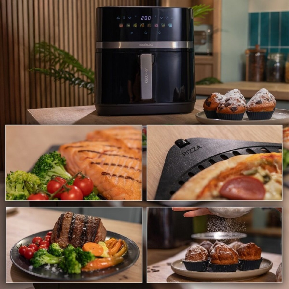 Air Fryer Cecotec Cecofry&Grill Duoheat 8000 2200 W 8 L