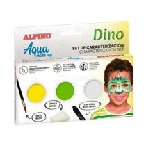 Kit de maquillage pour enfant Alpino Dino À l'eau (12 Unités)