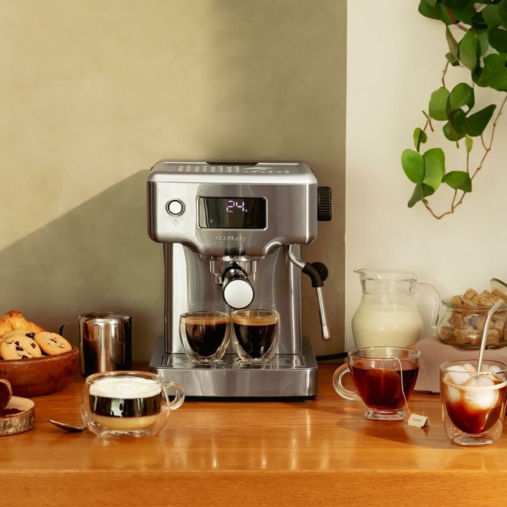 Superautomatische Kaffeemaschine Cecotec Power Espresso 20 Barista Compact Grau