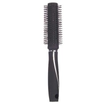 Round Brush Black Silicone Plastic (12 Units)