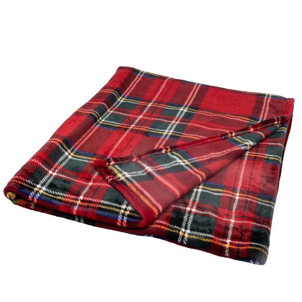Flanelette Blanket Home Textiles Red Scottish pictures 150 x 200 cm