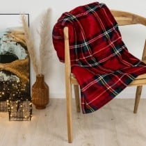 Flanelette Blanket Home Textiles Red Scottish pictures 150 x 200 cm