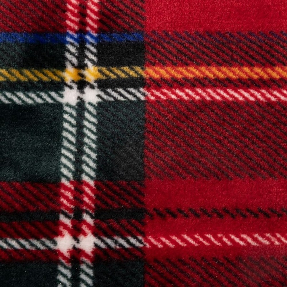 Flanelette Blanket Home Textiles Red Scottish pictures 150 x 200 cm
