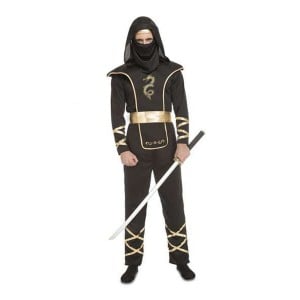 Déguisement pour Adultes My Other Me 4 Pièces Noir Ninja