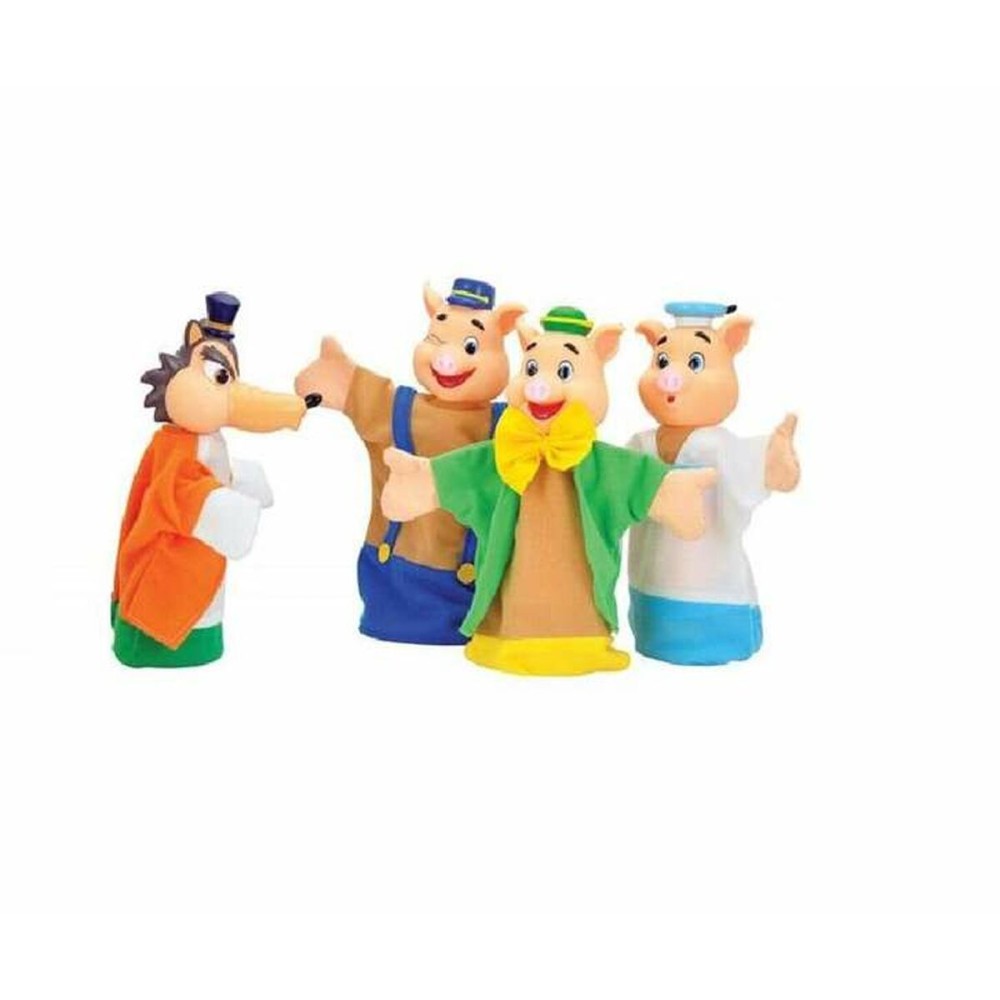 Marionnette en peluche 3 Little Pigs
