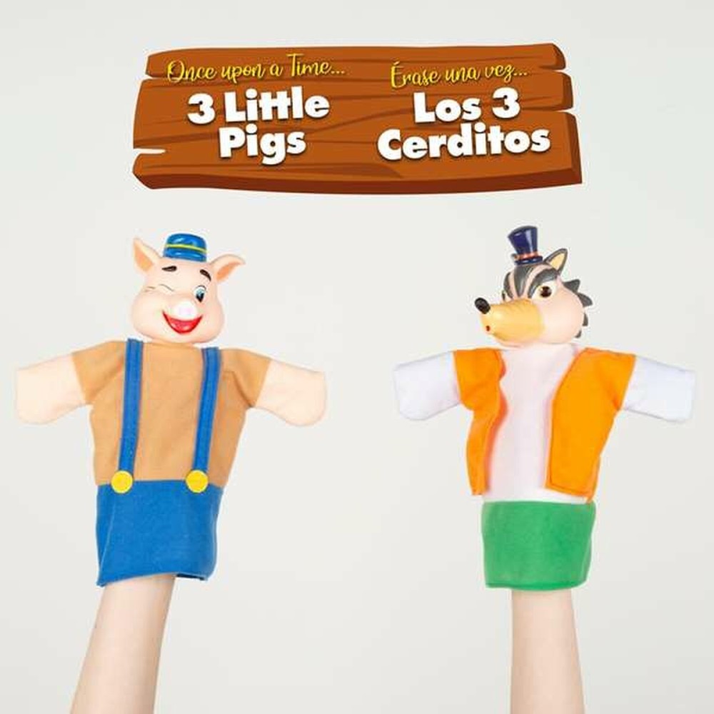 Marionnette en peluche 3 Little Pigs