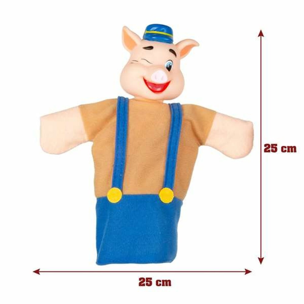 Marionnette en peluche 3 Little Pigs