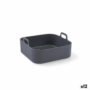 Fritteuse Korb Quid Naturalia Silikon 19 x 9 cm (12 Stück)