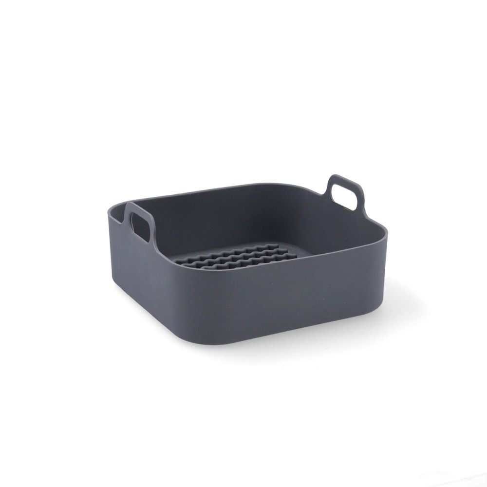 Fritteuse Korb Quid Naturalia Silikon 19 x 9 cm (12 Stück)