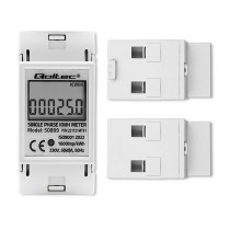 Compteur de consommation d'énergie Qoltec 50899
