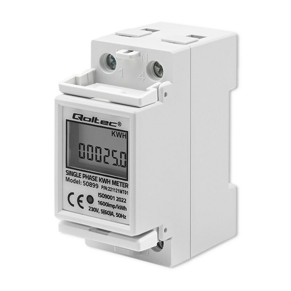Compteur de consommation d'énergie Qoltec 50899