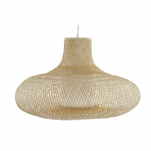 Suspension DKD Home Decor Bambou 60 W (75 x 75 x 48 cm)
