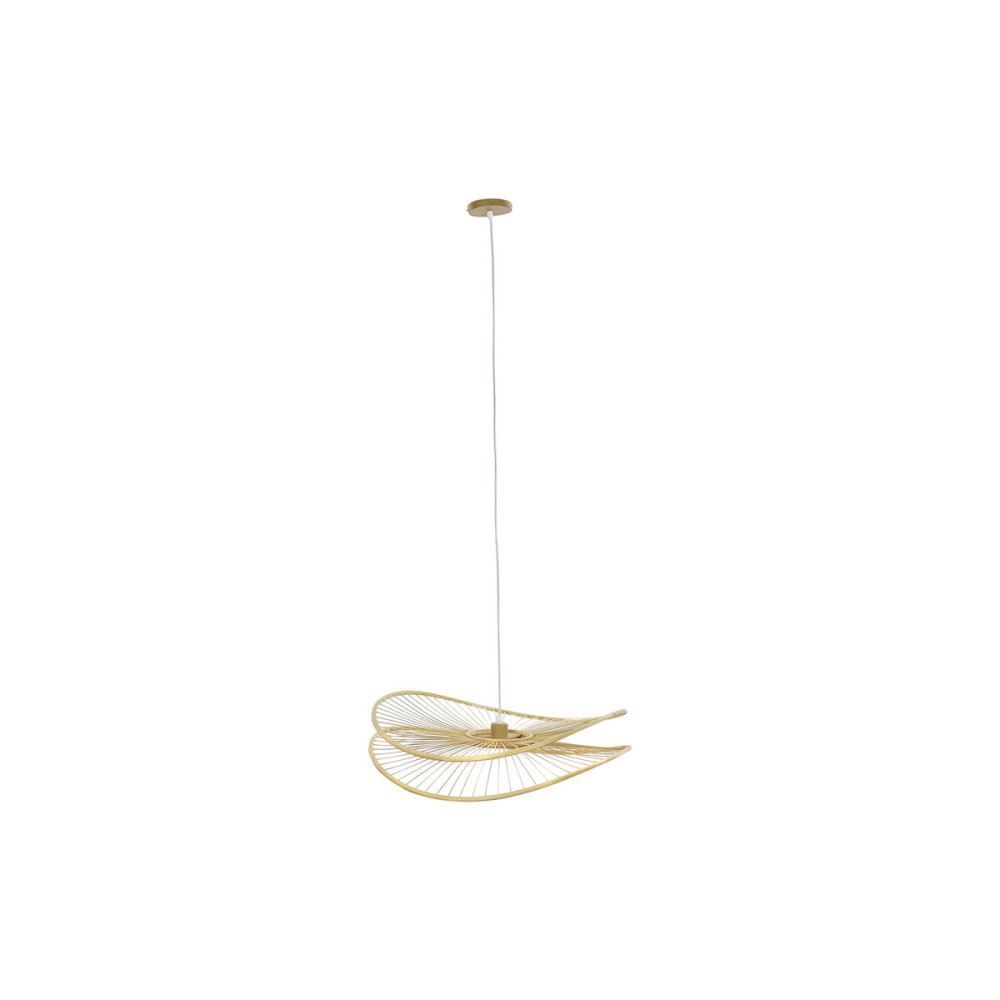 Ceiling Light DKD Home Decor Natural Bamboo 50 W 70 x 65 x 23 cm