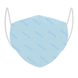 Masque en tissu hygiénique réutilisable Safta Adulte Bleu ciel