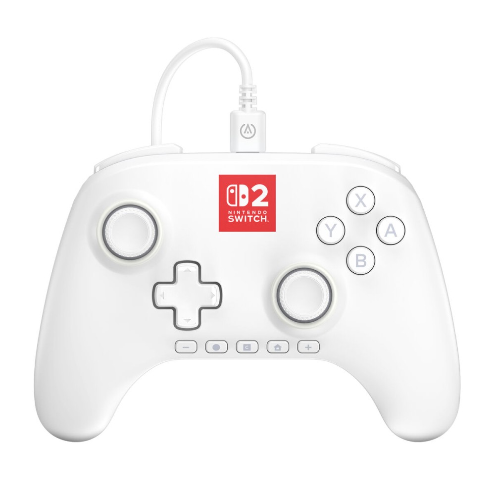 Manette Pro pour Nintendo Switch + Câble USB Powera NSGP0524-01 Blanc