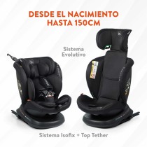 Siège de Voiture Babyauto RODIA Noir 0 (de 0 a 10 kilos) I (9 - 18 kg) II (15-25 kg) III (22 - 36 kg) Enfant ECE R129/04
