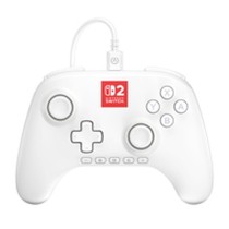 Manette Pro pour Nintendo Switch + Câble USB Powera NSGP0524-01 Blanc