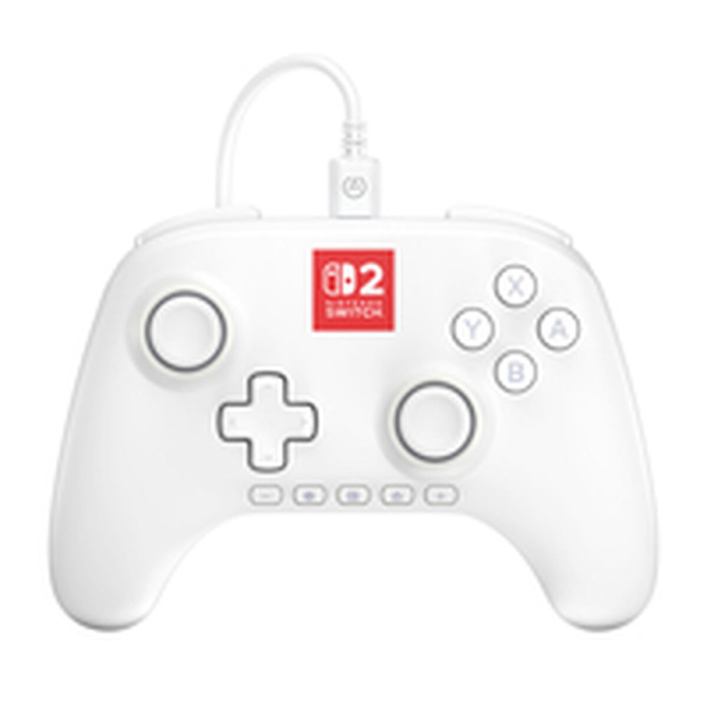 Manette Pro pour Nintendo Switch + Câble USB Powera NSGP0524-01 Blanc