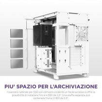 ATX Semi-Tower Gehäuse NZXT H9 All Weiß