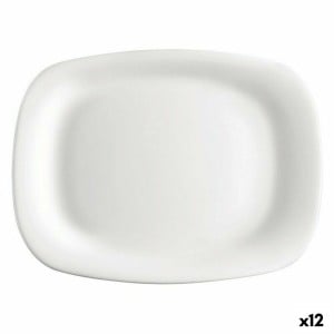 Flat Plate Bormioli Parma Rectangular (12 Units) (24 x 34 cm)