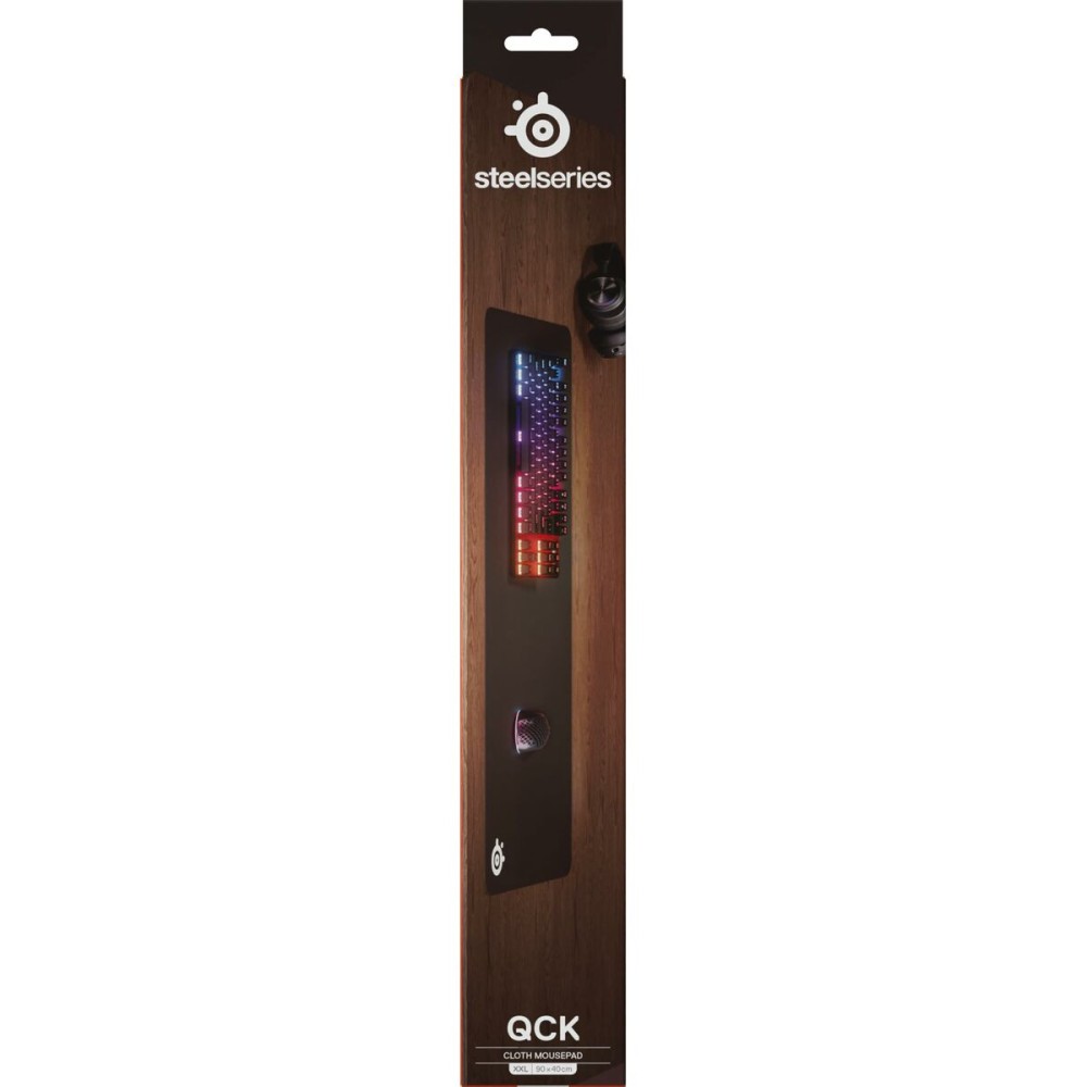 Tapis de Souris SteelSeries SteelSeries QcK XXL Noir 90 x 40 cm