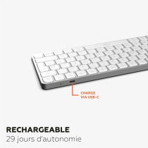 Tastatur Mobility Lab KMP2000W Mini Weiß
