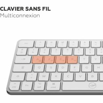 Clavier Mobility Lab KMP2000W Mini Blanc