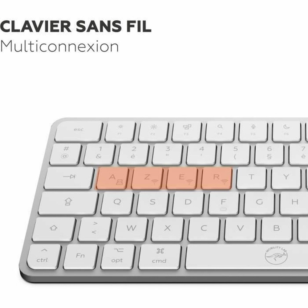 Clavier Mobility Lab KMP2000W Mini Blanc