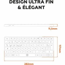 Tastatur Mobility Lab KMP2000W Mini Weiß