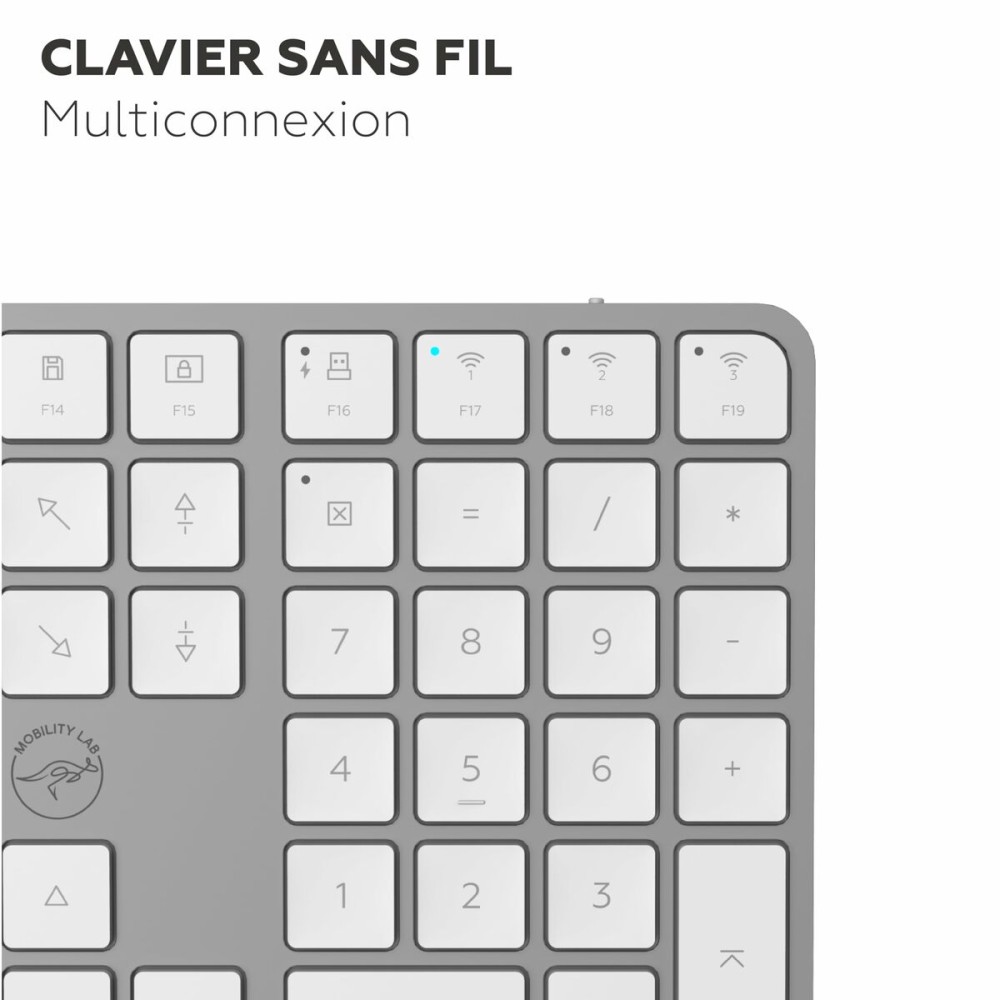 Tastatur Mobility Lab KMP2000W Weiß
