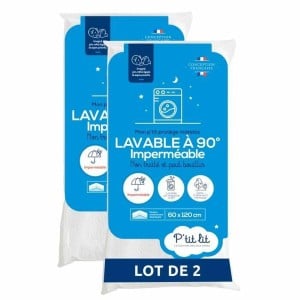 Protection du berceau P'TIT LIT 70 x 140 cm Blanc 25 Pièces (25 Unités)