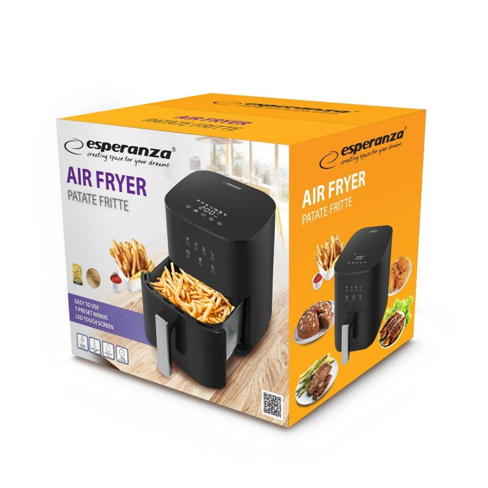 Friteuse à Air Esperanza EKA002 Noir 1350 W 3,5 L