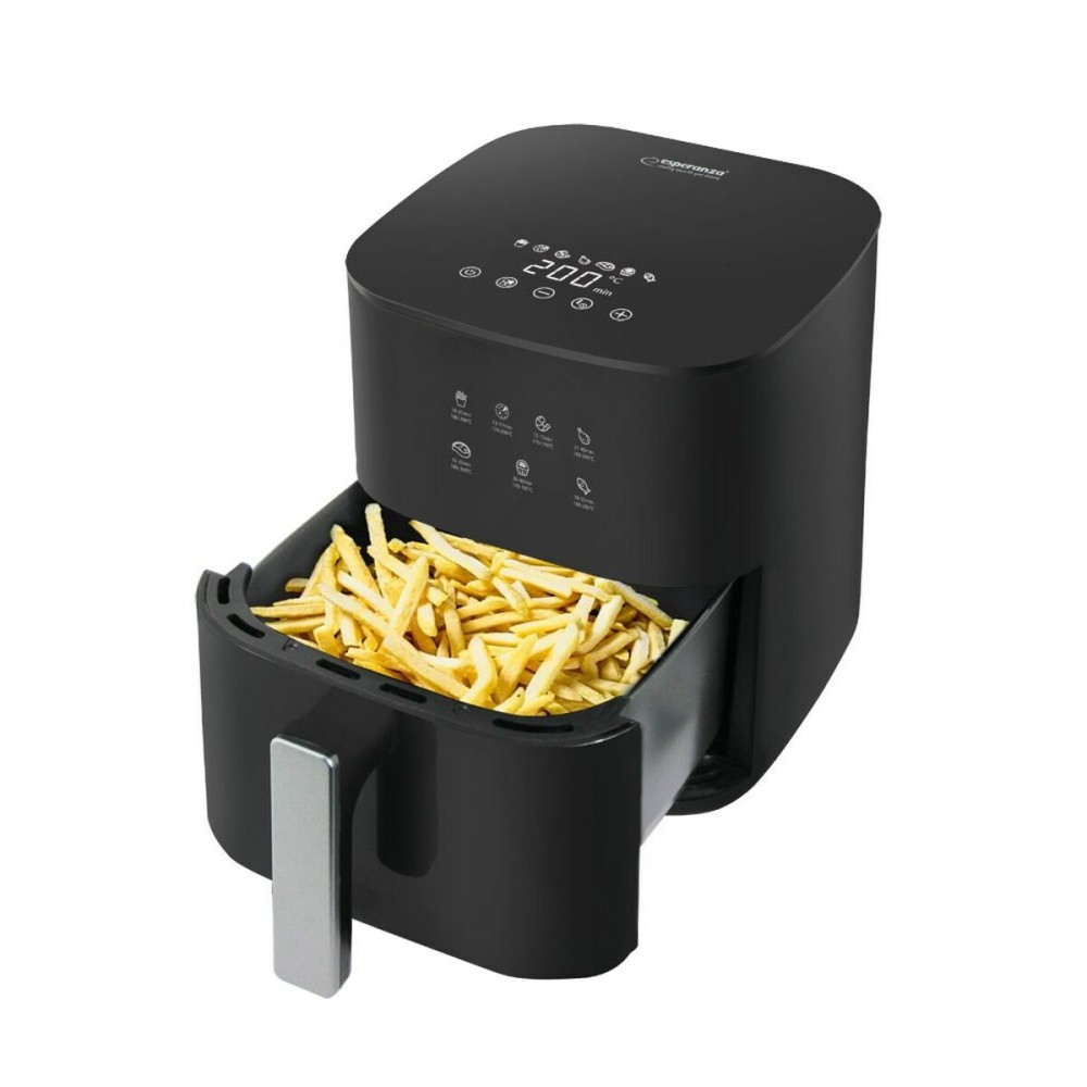 Heißluftfritteuse Esperanza EKA002 Schwarz 1350 W 3,5 L