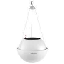 Blumentopf Lechuza Weiß Kunststoff
