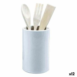 Pot pour ustensiles de cuisine Azahar Bois 4 Pièces (12 Unités)