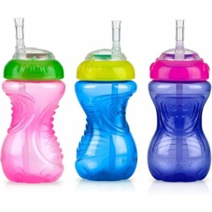 Verre d’Apprentissage Nûby Multicouleur 300 ml 3 Pièces