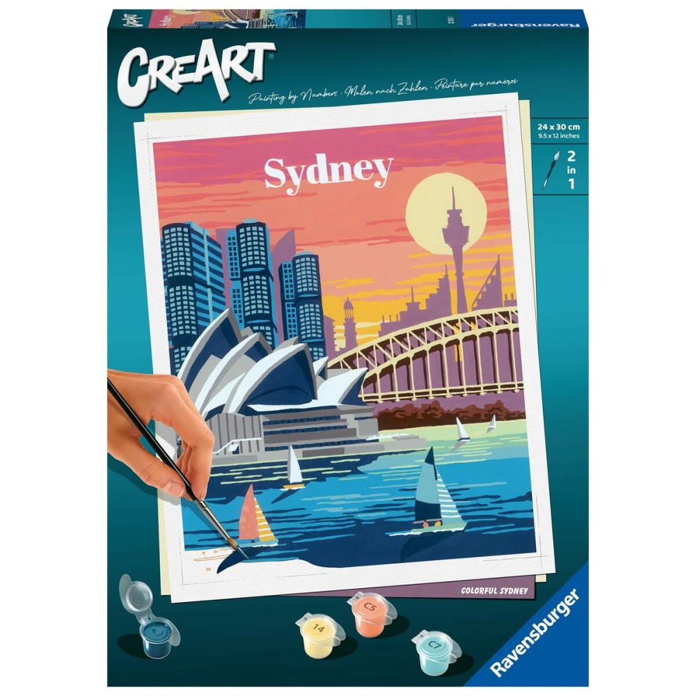 Malen nach Zahlen Set Ravensburger Sydney