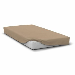 Spannbetttuch HOME LINGE PASSION Beige Einzelmatratze 90 x 190 + 30 cm