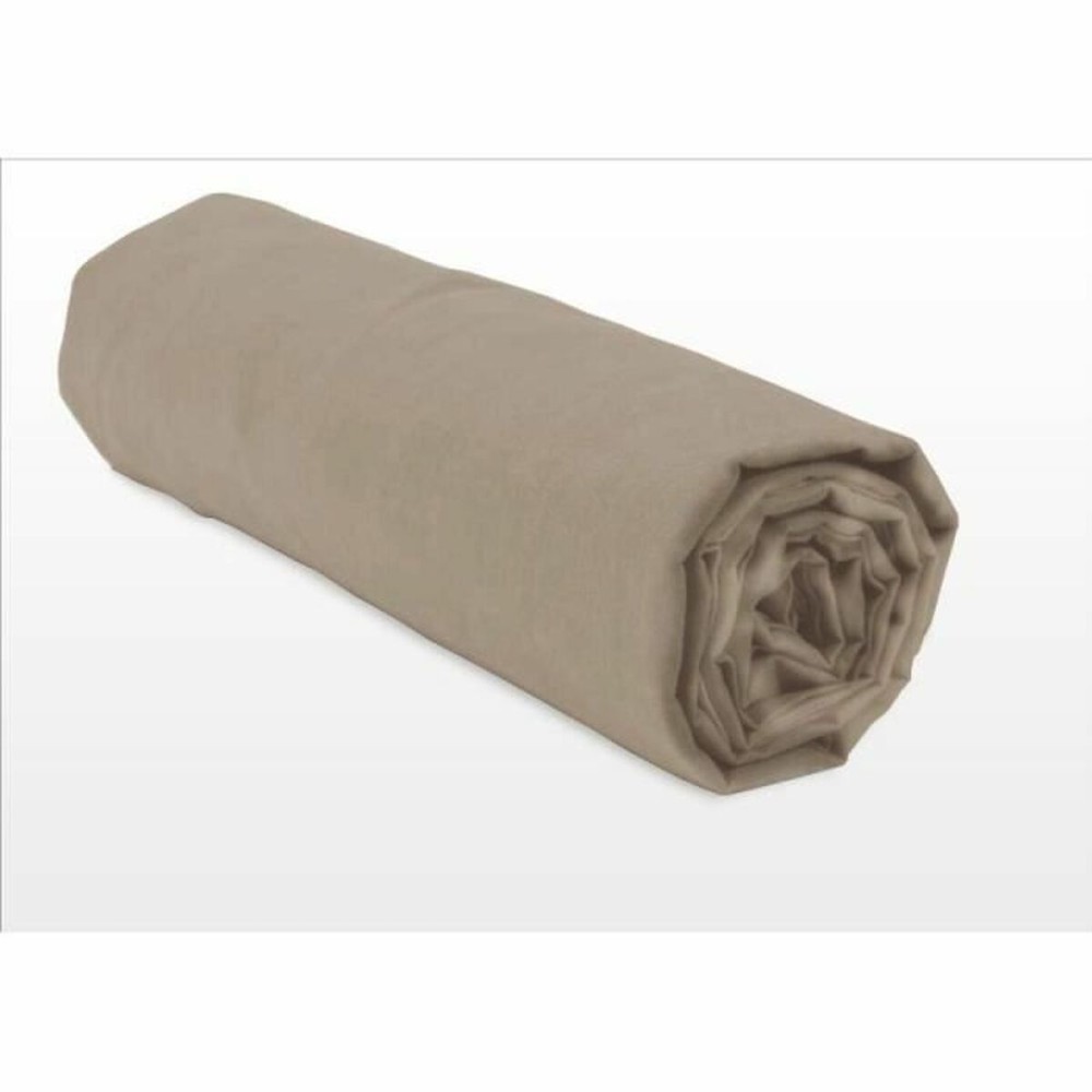 Spannbetttuch HOME LINGE PASSION Beige Einzelmatratze 90 x 190 + 30 cm