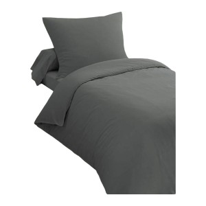 Bettbezug-Set HOME LINGE PASSION Anthrazit Double size 2 Stücke