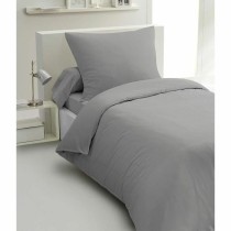 Bettbezug-Set HOME LINGE PASSION Hellgrau Double size 2 Stücke
