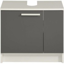Under Sink Cabinet Versa White Grey Wood Melamin 59 x 38 x 53,5 cm