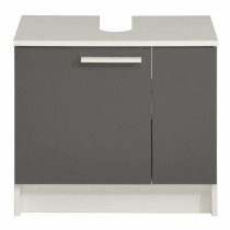Under Sink Cabinet Versa White Grey Wood Melamin 59 x 38 x 53,5 cm