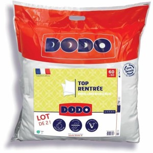 Jeu de 2 coussins DODO Blanc 60 x 60 cm
